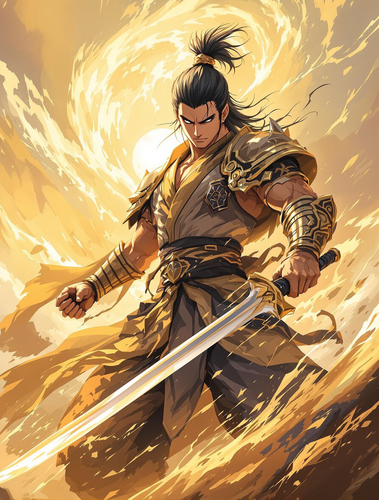 《伪装学渣》漫画下拉式作品《剑舞风云》封面