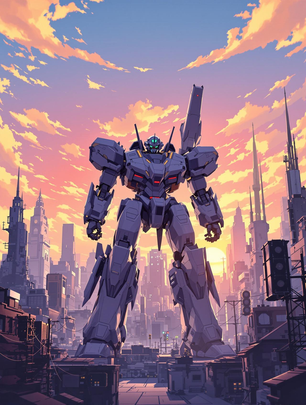 《伪装学渣》漫画下拉式作品《机甲纪元》封面